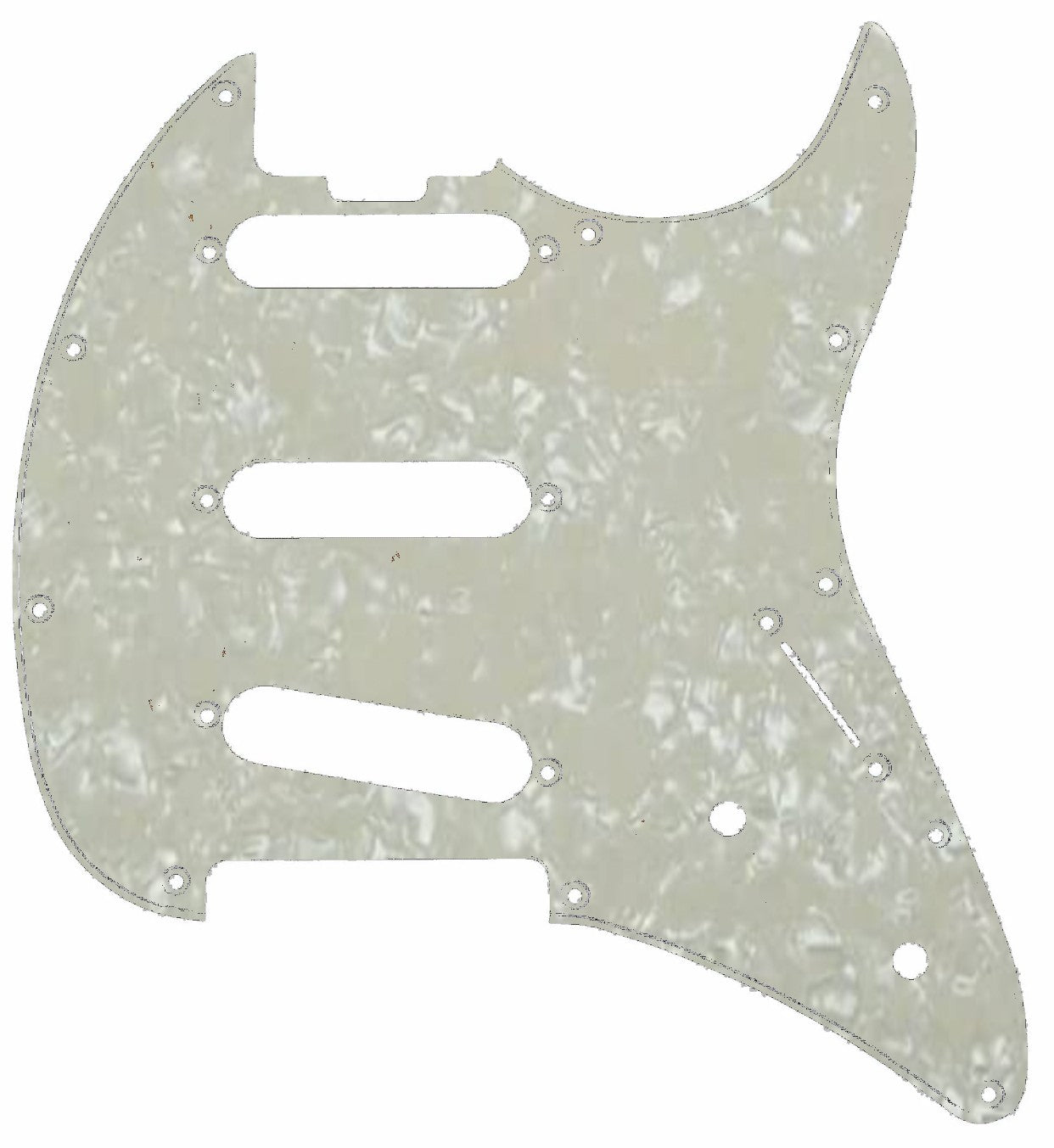 Custom Made Sterling by Music Man CT50/CT30 SSS Cutlass Pickguard