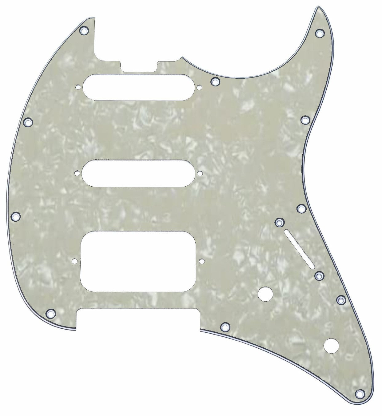 Custom Made Sterling by Music Man CT50/CT30 HSS Cutlass Pickguard