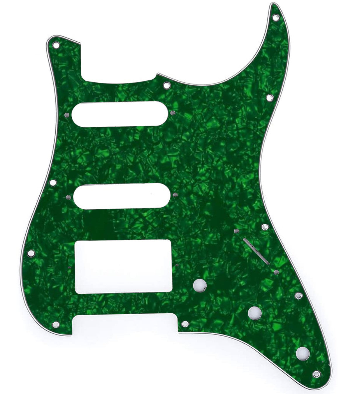 Custom Made Fender Stratocaster HSS Pickguard