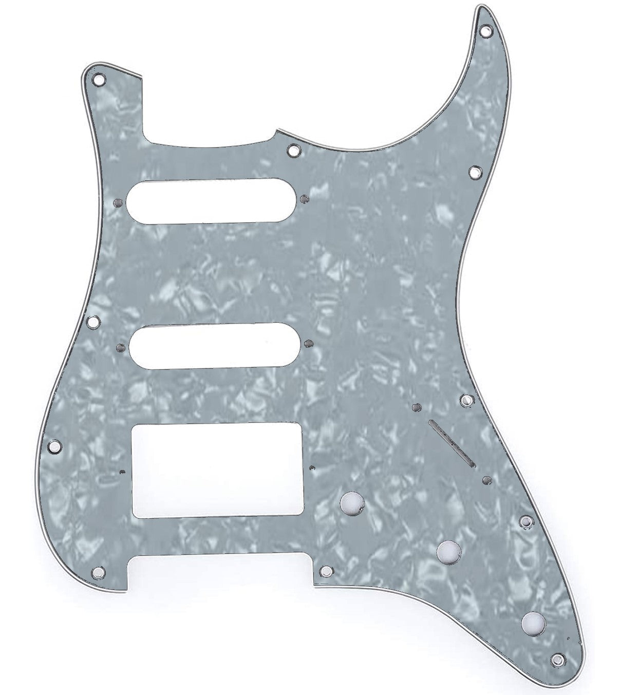 Custom Made Fender Stratocaster HSS Pickguard