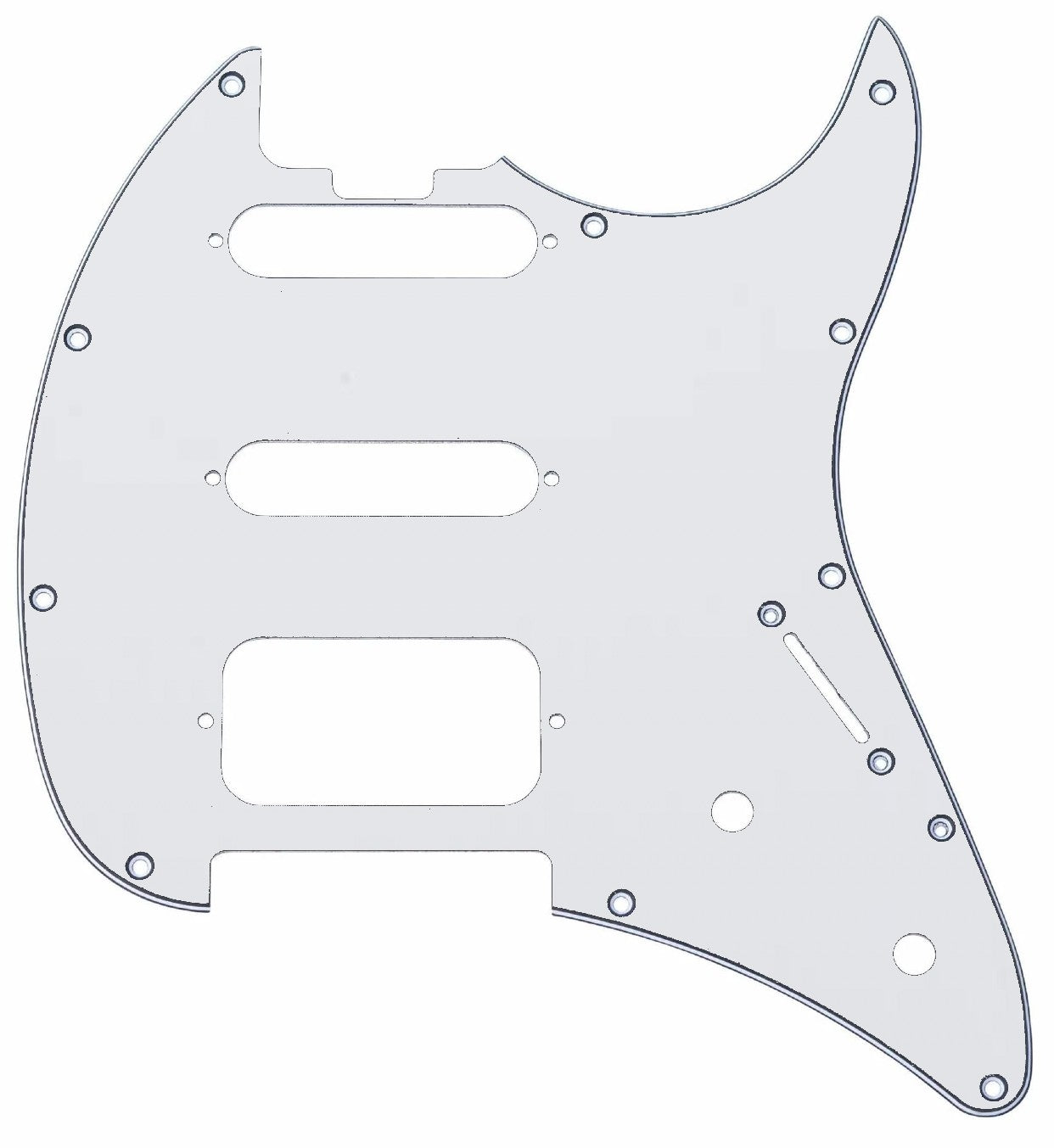 Custom Made Sterling by Music Man CT50/CT30 HSS Cutlass Pickguard