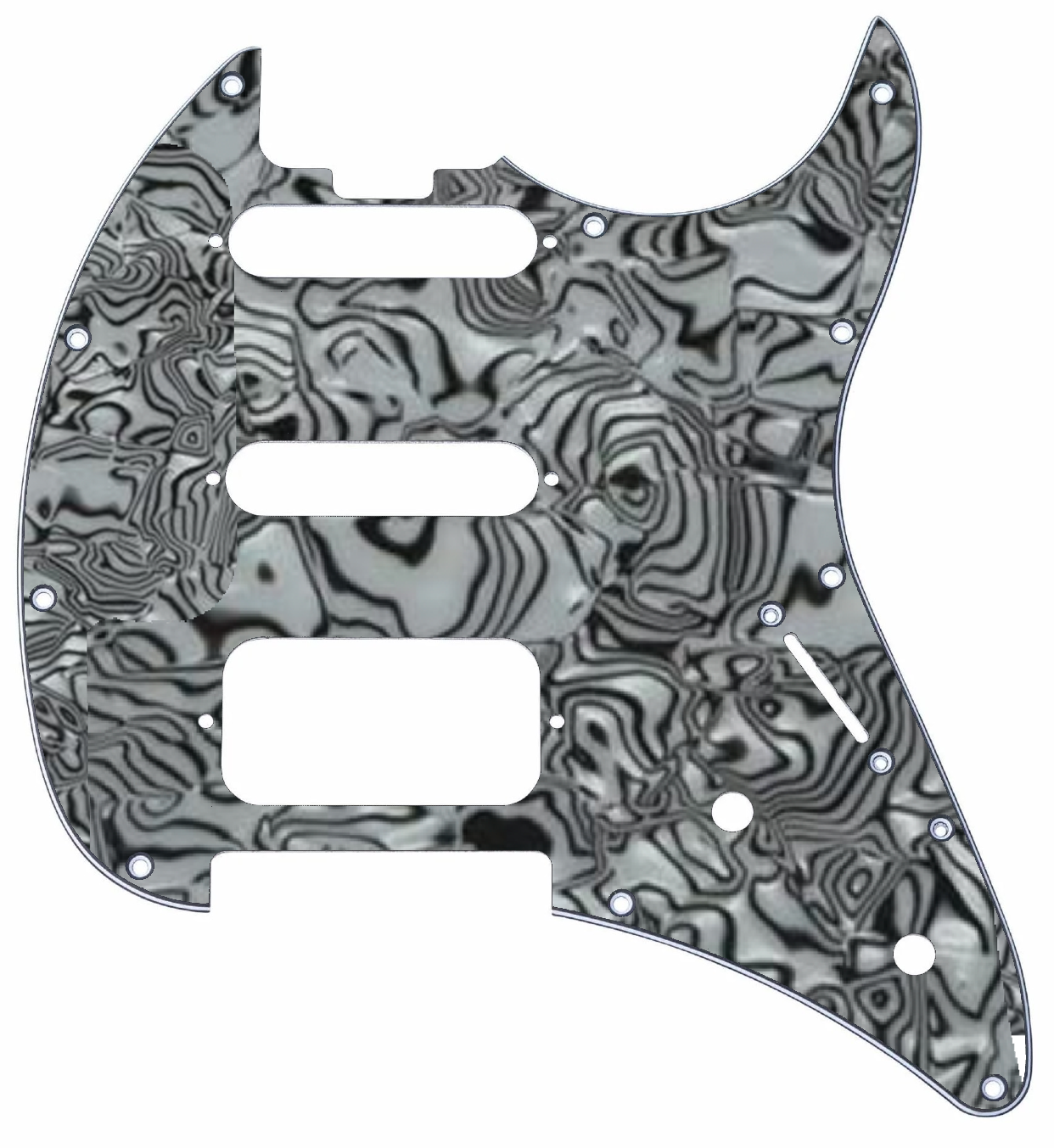 Custom Made Sterling by Music Man CT50/CT30 HSS Cutlass Pickguard